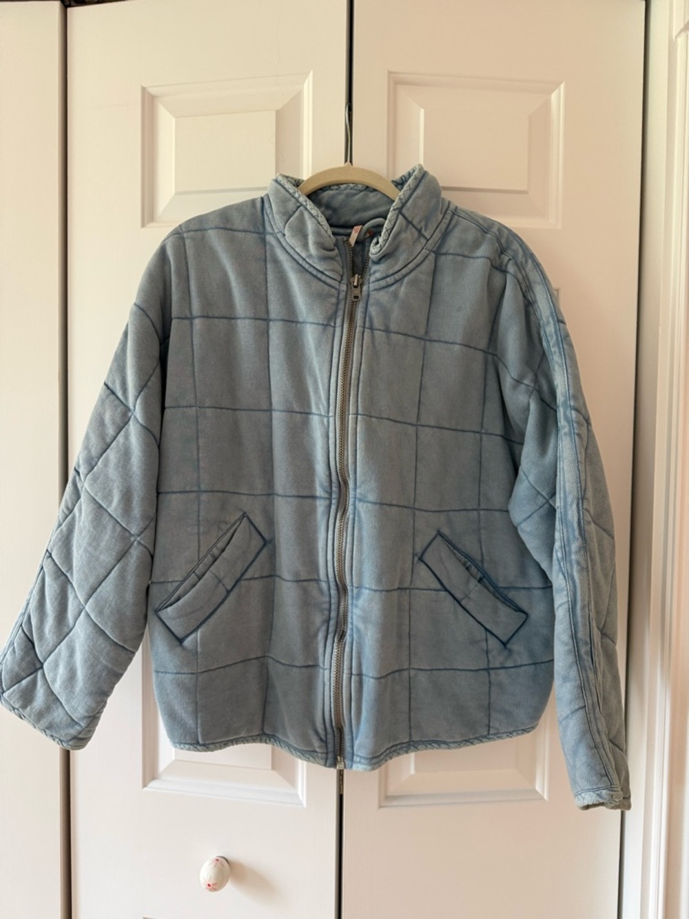 Free People Dolman Quilted Knit Jacket - Picture 4 of 7